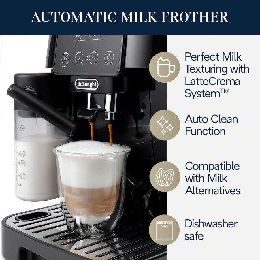 DeLonghi - Magnifica Start Espresso Machine with LatteCrema System - ECAM22080B