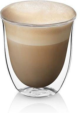 DeLonghi - Pack of 2 Double-Walled Cappuccino Glasses - DLSC311