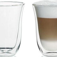 DeLonghi - Pack of 2 Latte Macchiato Glasses - DLSC312