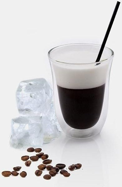 DeLonghi - Pack of 2 Latte Macchiato Glasses - DLSC312