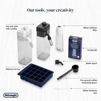 DeLonghi - PrimaDonna Aromatic Fully Automatic Espresso Machine, Titanium - ECAM63075TM