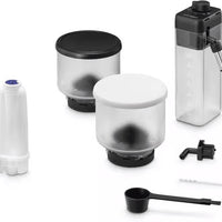 DeLonghi - Rivelia Fully Automatic Arctic White Coffee Machine with LatteCrema Milk System - EXAM44055W