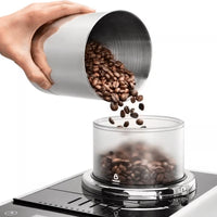 DeLonghi - Rivelia Fully Automatic Arctic White Coffee Machine with LatteCrema Milk System - EXAM44055W - AVAILABLE AUGUST