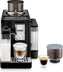 DeLonghi - Rivelia Fully Automatic Onyx Black Coffee Machine with LatteCrema Milk System - EXAM44055B