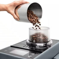 DeLonghi - Rivelia Fully Automatic Pebble Grey Coffee Machine with LatteCrema Milk System - EXAM44055G