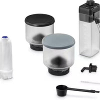 DeLonghi - Rivelia Fully Automatic Pebble Grey Coffee Machine with LatteCrema Milk System - EXAM44055G