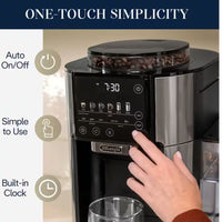 DeLonghi - TrueBrew Stainless Steel Automatic Coffee Machine - CAM5102SB