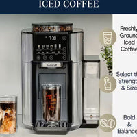 DeLonghi - TrueBrew Stainless Steel Automatic Coffee Machine - CAM5102SB