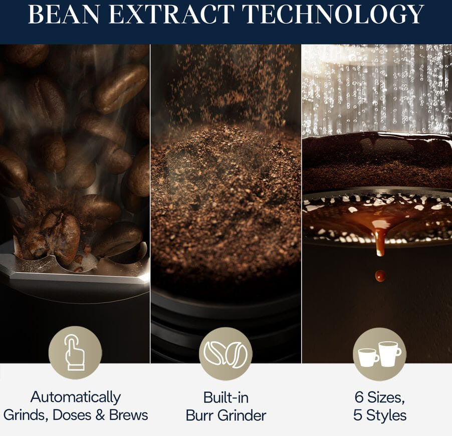 DeLonghi - TrueBrew Stainless Steel Automatic Coffee Machine With Thermal Carafe - CAM51035M