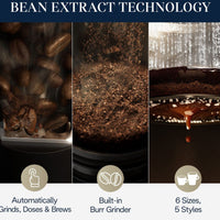 DeLonghi - TrueBrew Stainless Steel Automatic Coffee Machine With Thermal Carafe - CAM51035M