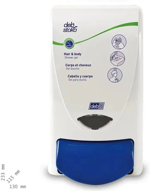 Deb Group - 1 L Cleanse Shower 1000 Dispenser, 15/Cs - SHW1LDS