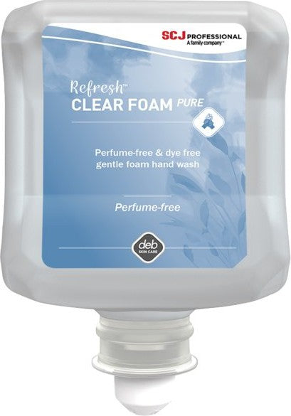 Deb Group - 1 L Clear Wash Foaming Soap, 6Bt/Cs - CLR1L