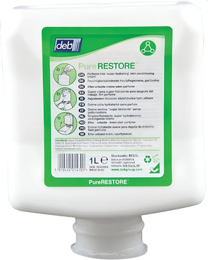 Deb Group - 1 L Pure Restore Hand Cream, 1 Liter/Bottle - RES1L
