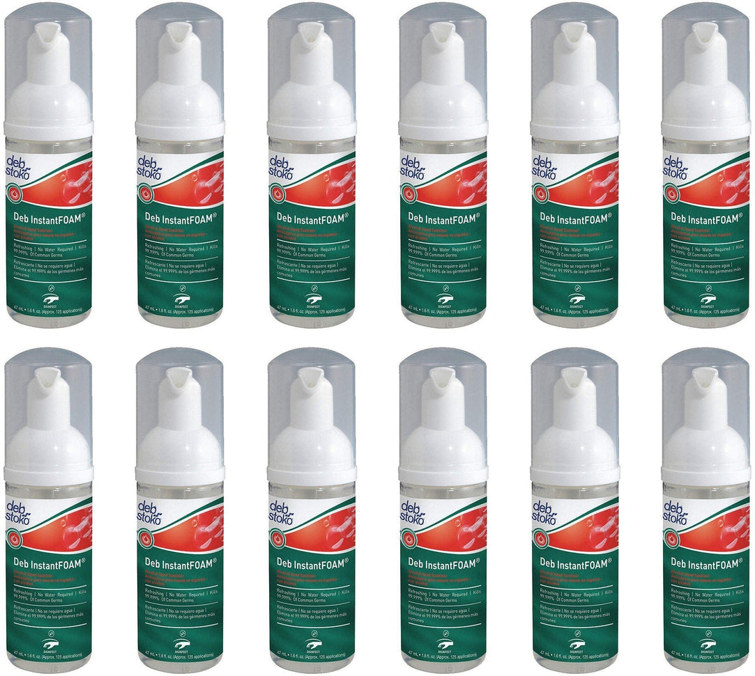 Deb Group - 47 ml Instant Foam Hand Sanitizer, 12Bt/Cs - IFS47ML