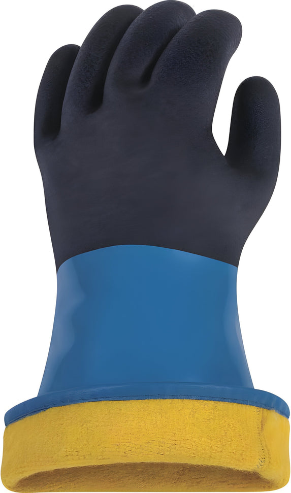 Degil Safety - #09 PVC/Nitrile Coated Safety Gloves Pair - VV837BL09