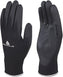 Degil Safety - #11 Black Polyester Knitted Glove With Polyurethane Coating on Palm - VE702PN11