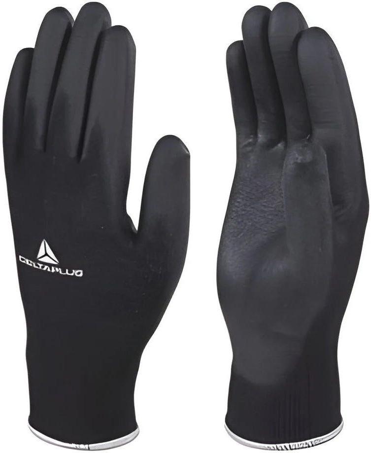 Degil Safety - #6 Black Polyester Knitted Gloves, 1 Pair - DPPVE702PN06