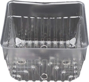 Detroit Forming - Clear Plastic Berry Container, 1000/Cs - P-22