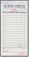 Direct Paper Supply - 15 Lines 1 Part Green Guest Checks, 2500/cs - G3632