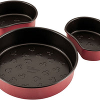 Disney Bake with Mickey - Head Cake Pan, Pack of 3 PC - 48803-C