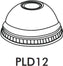 Dome Lid 1200 Series PET Cup, 1000/Cs - PLD12