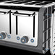 Dualit - Design Series / Architect Series Toaster Panel Kit Canvas White (2 or 4 Slice) - DUP16002