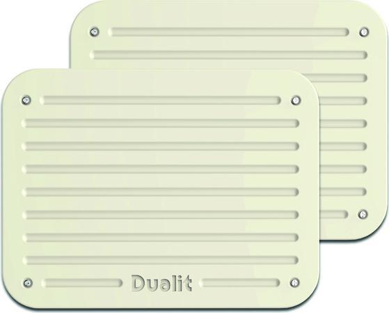 Dualit - Design Series / Architect Series Toaster Panel Kit Canvas White (2 or 4 Slice) - DUP16002