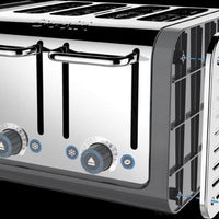 Dualit - Design Series / Architect Series Toaster Panel Kit Cobble Grey (2 or 4 Slice) - DUP16005
