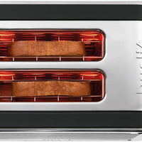 Dualit - Design Series Black & Steel 2 Slice Toaster - DDS26555