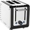 Dualit - Design Series Black & Steel 2 Slice Toaster  - DDS26555