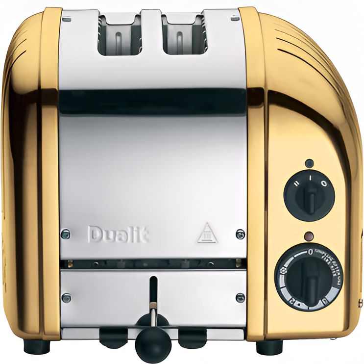 Dualit - NewGen 2 Slice Brass Toaster - DU-CTBR-2