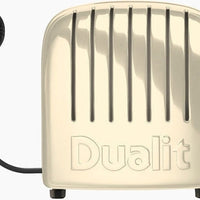 Dualit - NewGen 2 Slice Canvas White Toaster - DU-CTCW-2