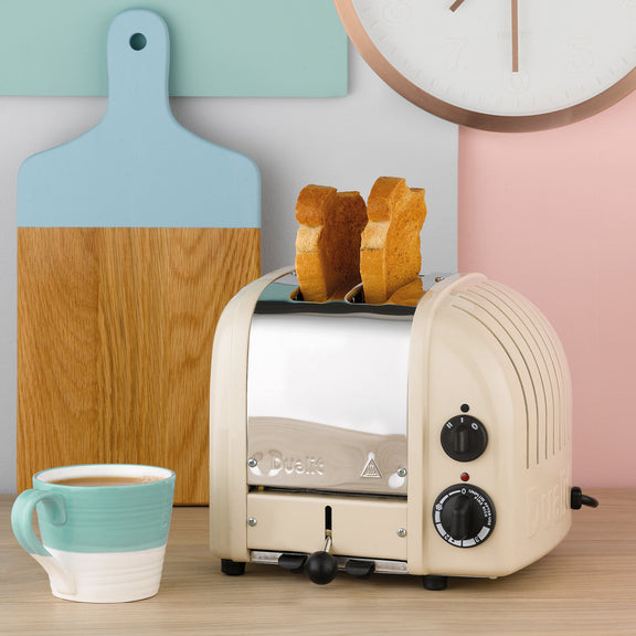 Dualit - NewGen 2 Slice Canvas White Toaster - DU-CTCW-2
