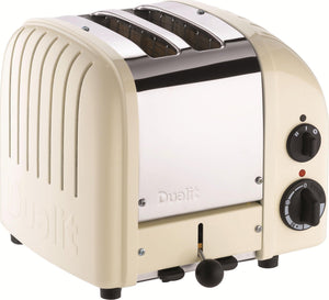 Dualit - NewGen 2 Slice Canvas White Toaster - DU-CTCW-2