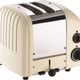 Dualit - NewGen 2 Slice Canvas White Toaster - DU-CTCW-2