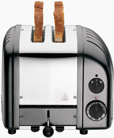 Dualit - NewGen 2 Slice Metallic Charcoal Toaster - DU-CTMC-2
