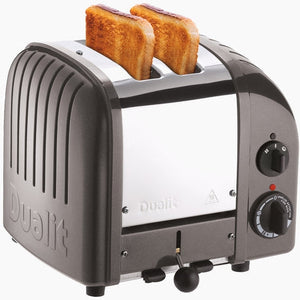 Dualit - NewGen 2 Slice Metallic Charcoal Toaster - DU-CTMC-2