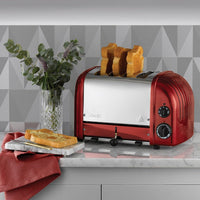 Dualit - NewGen 4 Slice Apple Candy Red Toaster - DU-CTAR-4