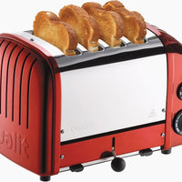 Dualit - NewGen 4 Slice Apple Candy Red Toaster - DU-CTAR-4