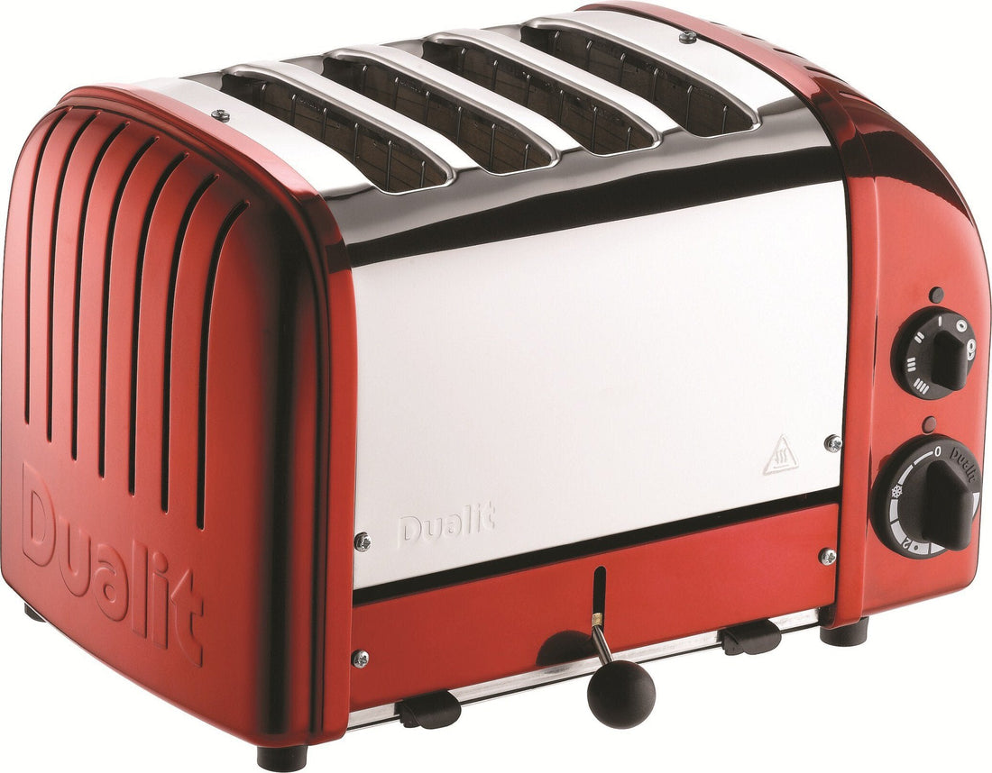 Dualit - NewGen 4 Slice Apple Candy Red Toaster - DU-CTAR-4