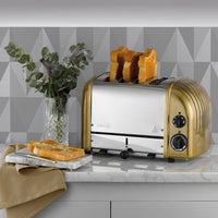 Dualit - NewGen 4 Slice Brass Toaster - DU-CTBR-4