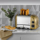 Dualit - NewGen 4 Slice Brass Toaster - DU-CTBR-4