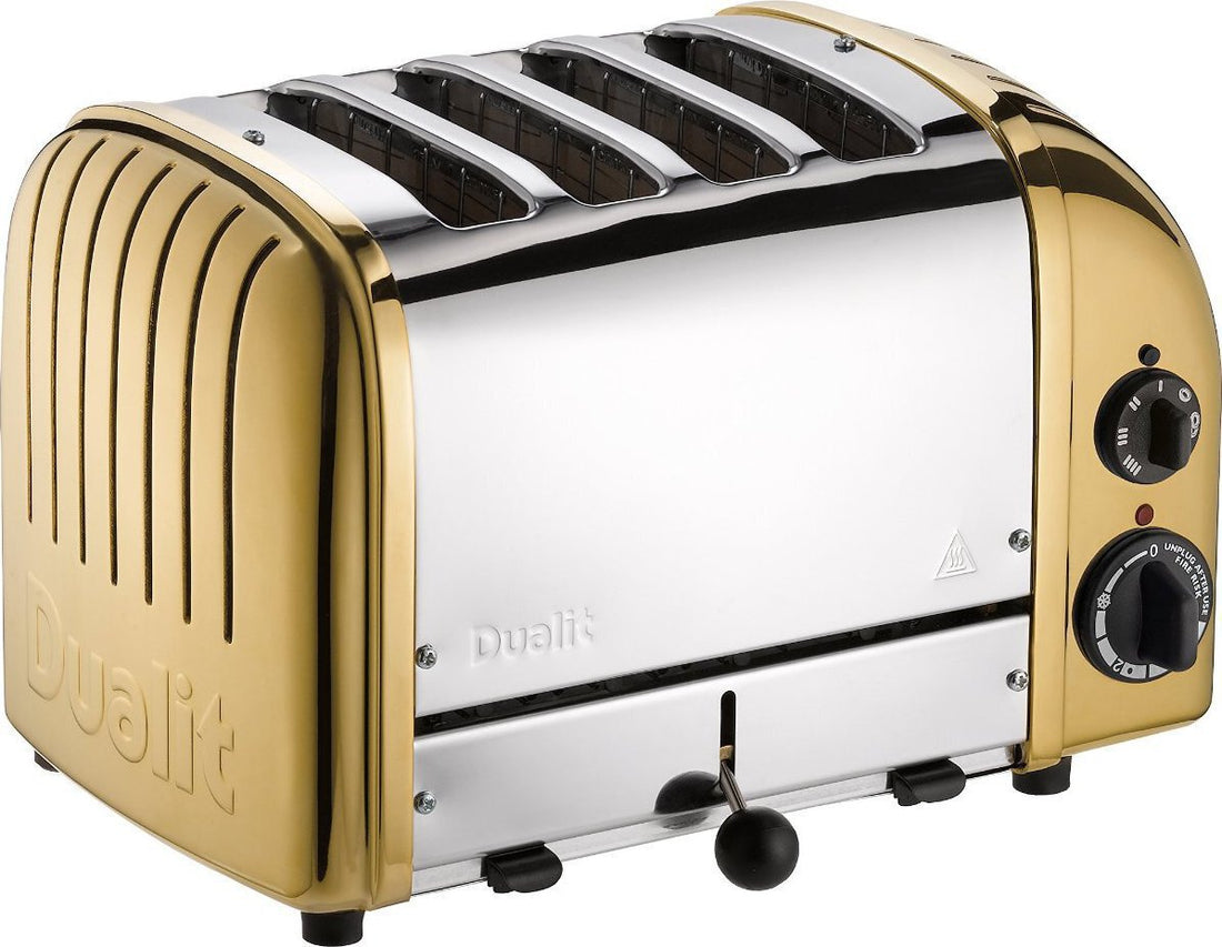 Dualit - NewGen 4 Slice Brass Toaster - DU-CTBR-4