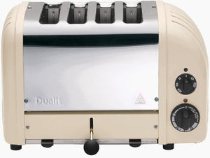 Dualit - NewGen 4 Slice Canvas White Toaster - DU-CTCW-4