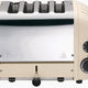 Dualit - NewGen 4 Slice Canvas White Toaster - DU-CTCW-4
