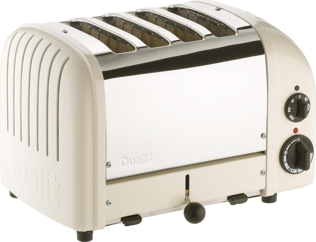 Dualit - NewGen 4 Slice Canvas White Toaster - DU-CTCW-4