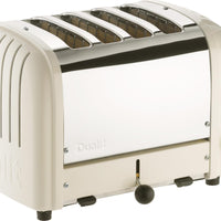 Dualit - NewGen 4 Slice Canvas White Toaster - DU-CTCW-4