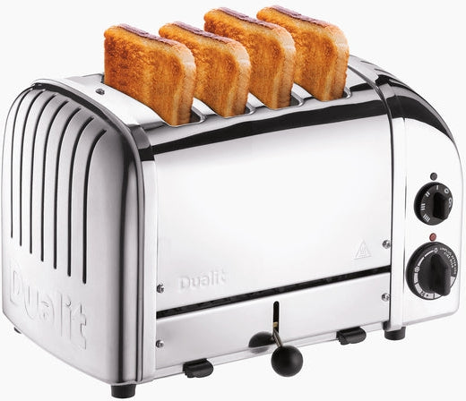 Dualit - NewGen 4 Slice Chrome Toaster - DU-CTS-4