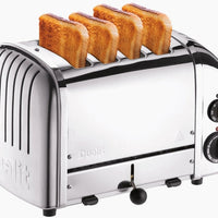 Dualit - NewGen 4 Slice Chrome Toaster - DU-CTS-4