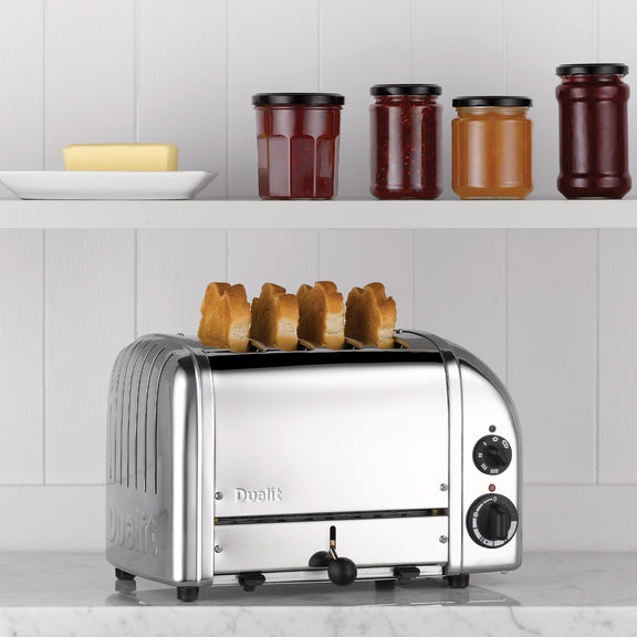 Dualit - NewGen 4 Slice Chrome Toaster - DU-CTS-4